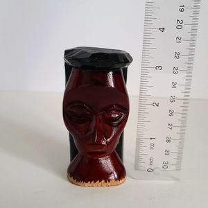 Jamaican small wooden sculpture